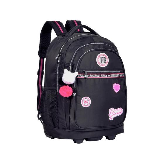 Mochila Rb Rebecca Bonbon Escolar Carrinho Preta 15,6 Menor preço em Mochila Rb Rebecca Bonbon Escolar Carrinho Preta 15,6