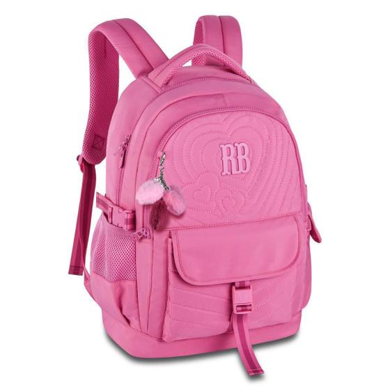 Imagem de Mochila Rebecca Bonbon De Costas Passeio Juvenil - Rosa