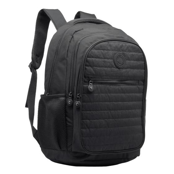 Imagem de Mochila Reforçada Casual Escolar Moderna Notebook Impermeavel Estilosa Bolsa Moda Fashion Alça Acolchoada Ajustável Média