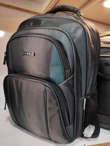 Mochila Reforçada H+HUB C/ Porta Notebook - PRETO Menor preço em Mochila Reforçada H+HUB C/ Porta Notebook - PRETO