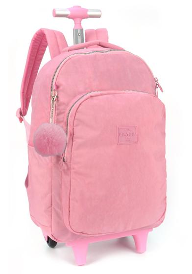 Imagem de Mochila Rodas Escolar Juvenil Crinkle Up4You Luxcel MC51610