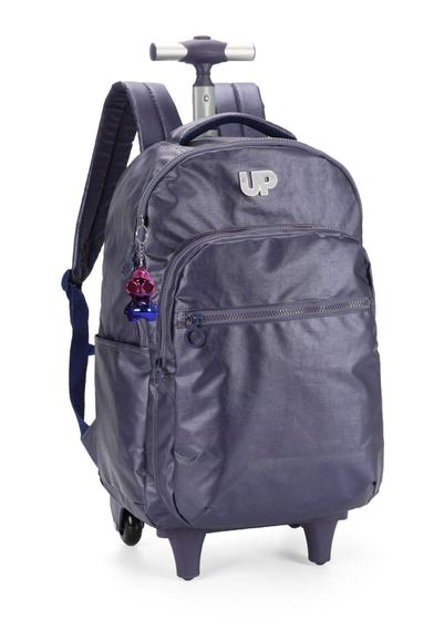 Imagem de Mochila Rodas Escolar Up4You Luxcel MC47244UP Metalizado