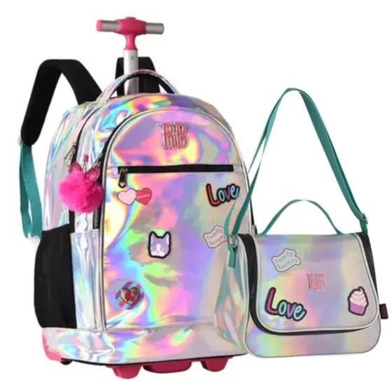 Mochila Rodinha E Costa Com Lancheira Termica Rebecca Bonbon - clio style Menor preço em Mochila Rodinha E Costa Com Lancheira Termica Rebecca Bonbon - clio style