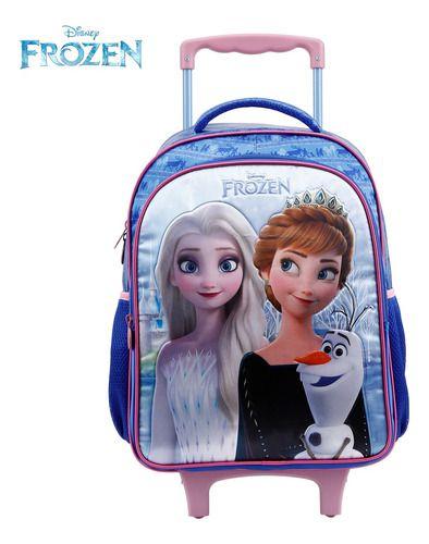 Imagem de Mochila Rodinha Escolar Princesa Frozen Elsa E Anna Disney
