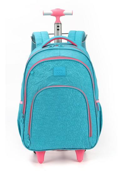 Imagem de Mochila Rodinha G 18 Matelasse Escolar Juvenil Up4you