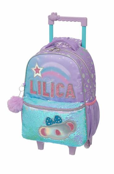 Imagem de Mochila Rodinha G Alça Lilica Ripilica Make a Wish 971AF07