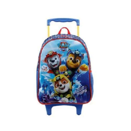 Imagem de Mochila Rodinha G Escolar Patrulha Canina Paw Patrol Xeryus