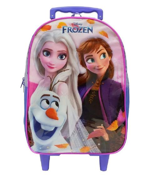 Imagem de Mochila Rodinha Infantil 16 Frozen Ana Escolar 10600 Xeryus