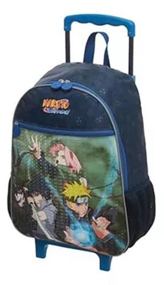 Imagem de Mochila Rodinha Naruto Shippuden Pacific - Resistente - 48x32x15cm