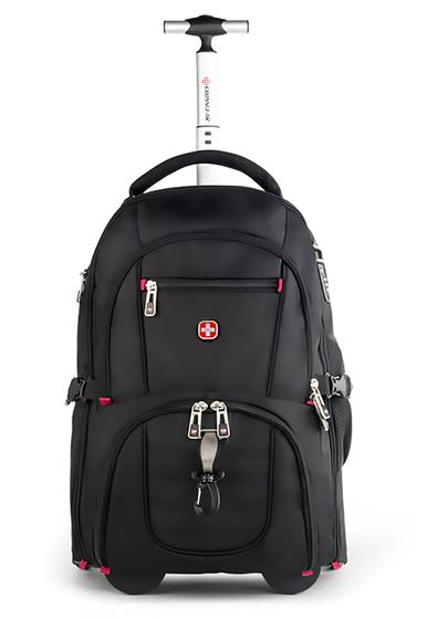 Mochila Rodinhas Executiva Notebook Masculina Crossgear Antifurto Cadeado Menor preço em Mochila Rodinhas Executiva Notebook Masculina Crossgear Antifurto Cadeado