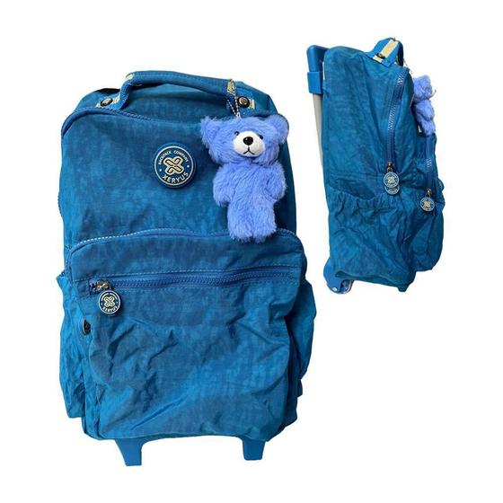 Imagem de Mochila Rodinhas Trendy ul Com Urso Xeryus