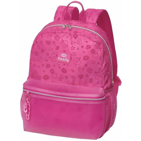 Imagem de Mochila Rosa Beijos Fini By Packme