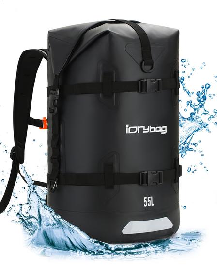 Imagem de Mochila seca impermeável IDRYBAG para viagens 35L/55L/85L