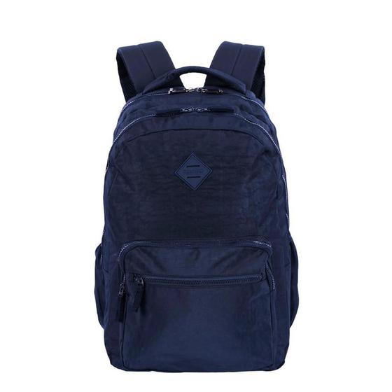 Mochila Sestini 2 Compartimentos College Crinkle 3 Azul Menor preço em Mochila Sestini 2 Compartimentos College Crinkle 3 Azul