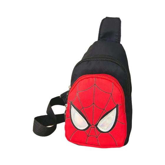 Imagem de Mochila Spiderman Para Crianças Bolsa De Ombro Casual De Grande Capacidade Para Meninos E Meninas