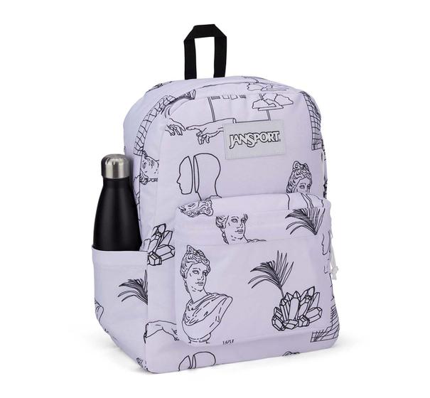 Imagem de Mochila Super Break Color Me VAPORWAVE Jansport Branca