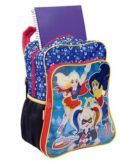 Mochila Super Hero Girls G C/Bolso 19m 065370 00 Menor preço em Mochila Super Hero Girls G C/Bolso 19m 065370 00