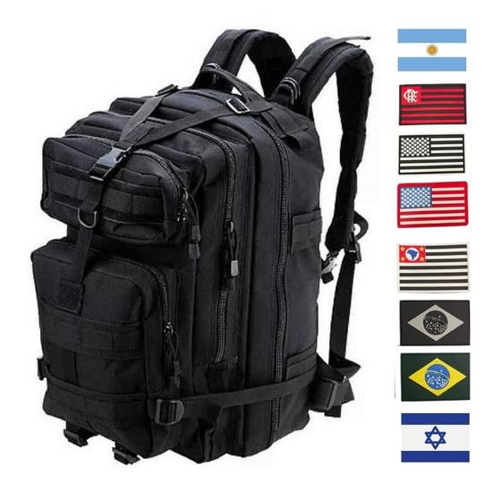 Mochila Tática Camping Militar 50 Litros Resistente À Água Menor preço em Mochila Tática Camping Militar 50 Litros Resistente À Água