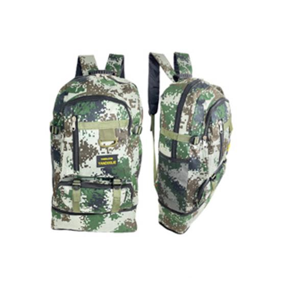 Imagem de Mochila Tática Camuflada Militar Masculina Impermeável verde clara