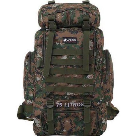 Imagem de Mochila Tática esportiva Camping Trilha Camuflada Militar