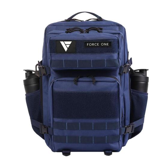 Imagem de Mochila Tática Force One Shield Navy Blue Impermeável 45L