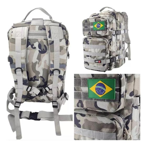 Imagem de Mochila Tática Grande Para 45 Litros Impermeável Patch Yepp