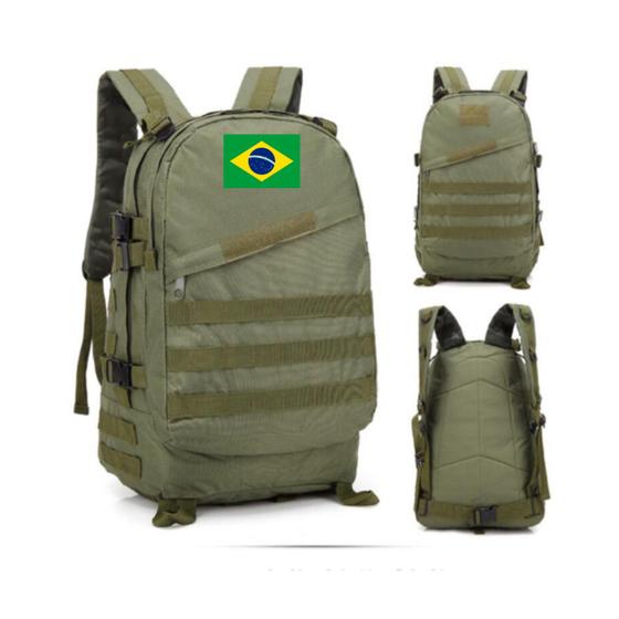 Imagem de Mochila Tática Militar MOLLE P/ Caminhada Acampamento Trilha - 45L