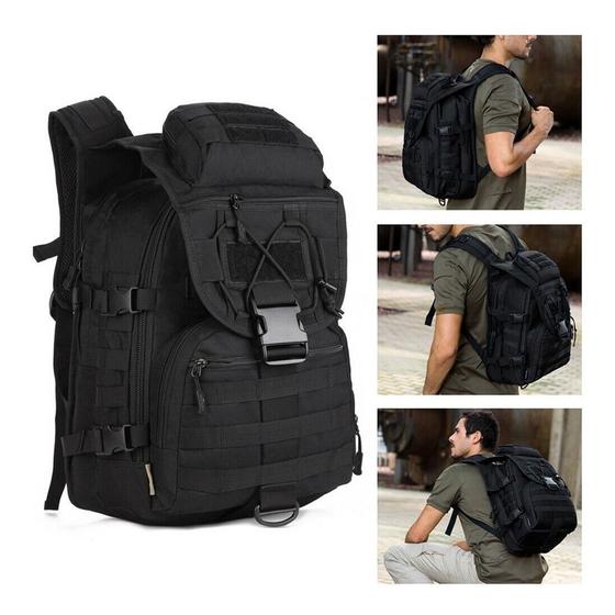 Imagem de Mochila Tatica Militar Trilha 40l 600d Oxford Envio 24h