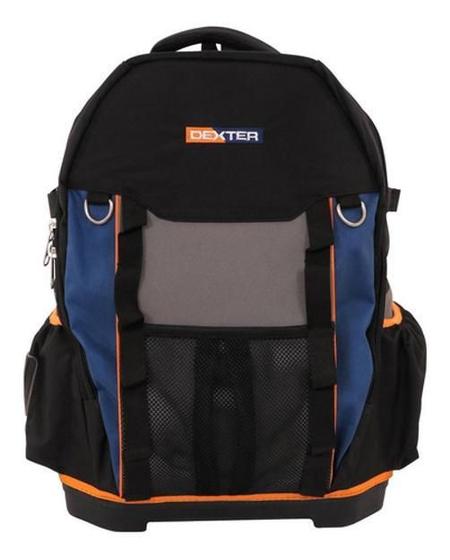 Imagem de Mochila Tecido Profissional Ferramentas 50X35 Dexter - Azul