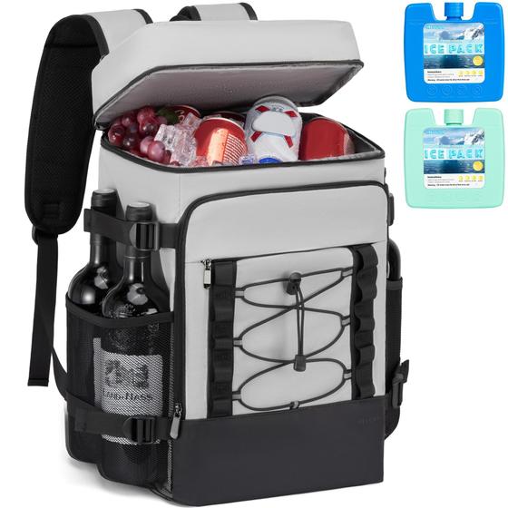 Imagem de Mochila Térmica MIYCOO 28L - Isolada, Capacidade para 40 Latas + 2 Bolsas de Gelo