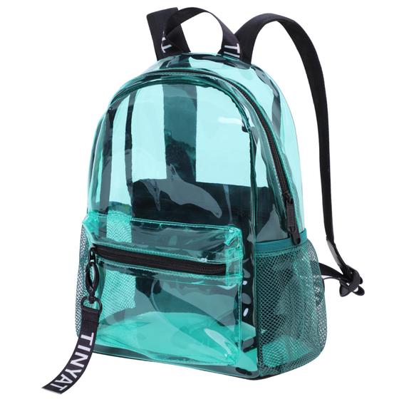 Imagem de Mochila TINYAT Heavy Duty Transparente em PVC Transparente T9051