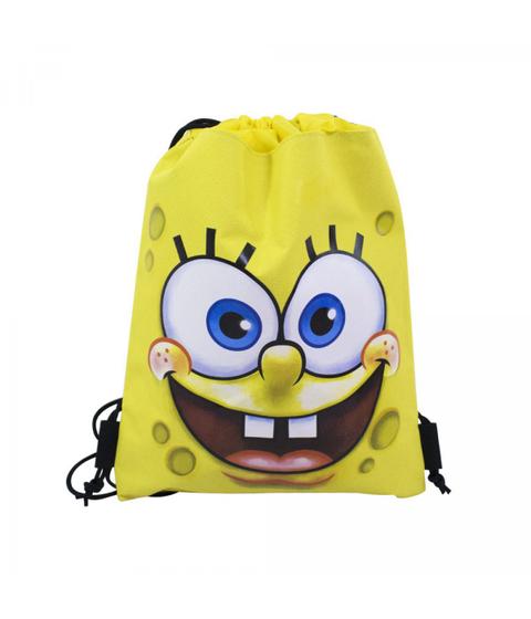 Imagem de Mochila Tipo Saco Bob Esponja LES100-SB1A-N