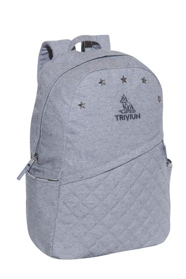 Imagem de Mochila triviun jeans mescla c/5 strass