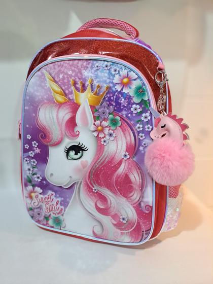 Imagem de Mochila Unicórnio Infantil Rosa