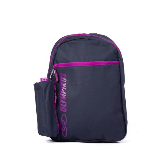 Imagem de Mochila Unissex Olympikus Juvenil Marinho/roxo