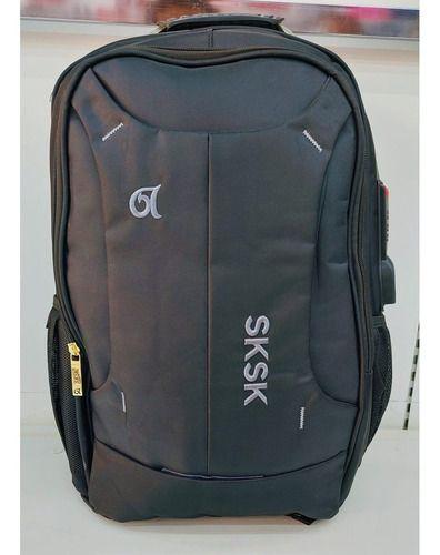 Imagem de Mochila Unissex Sksk Preto Notebook 17  Com Capa De Chuva