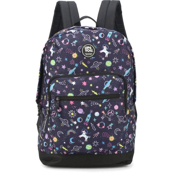 Imagem de Mochila UP4YOU BLAH Grande Azul