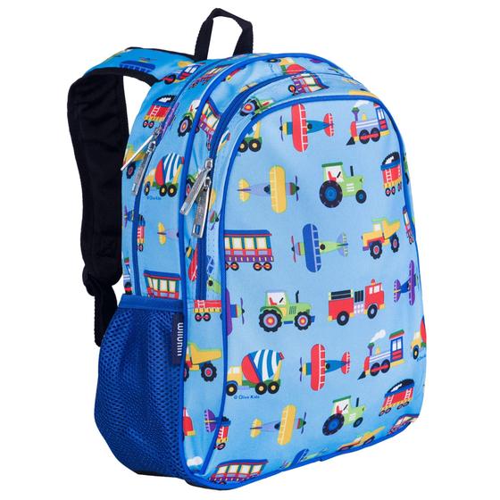 Imagem de Mochila Wildkin Kids de 15 polegadas com encosto acolchoado e alça ajustável