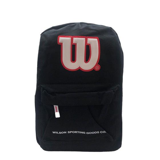 Imagem de Mochila Wilson Sporting Goods Co Unissex Preto Branco Vermelho