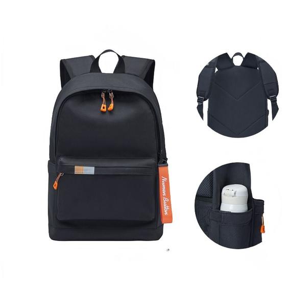 Imagem de Mochilas de grande capacidade masculina, bolsas escolares de estudantes