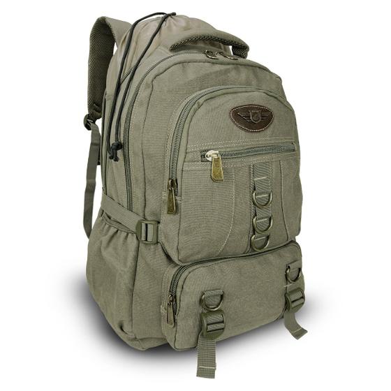 Mochilas Masculinas Reforçada Escolar Expansiva 50L Lona Viagem Menor preço em Mochilas Masculinas Reforçada Escolar Expansiva 50L Lona Viagem