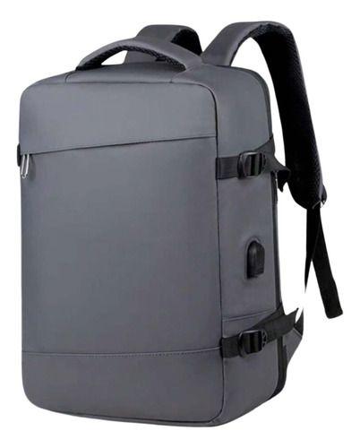 Imagem de Mochile Executiva Notebook Impermeável Grande Usb Viagem