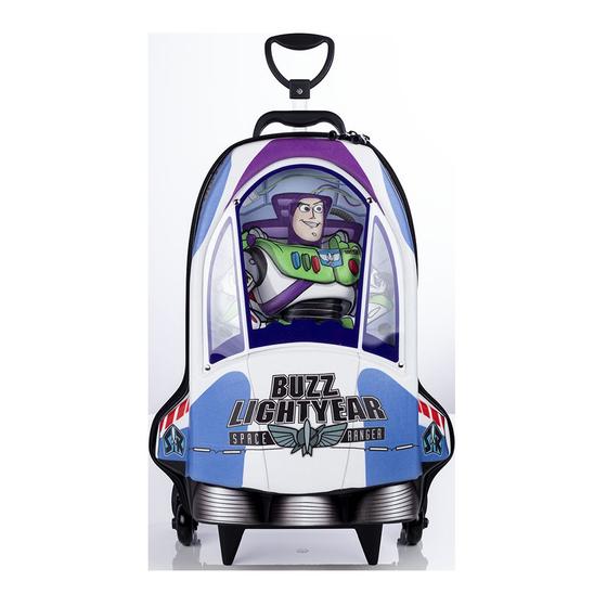 Imagem de Mochilha Infantil Rodinha 3D Disney Toy Story Buzz Lightyear