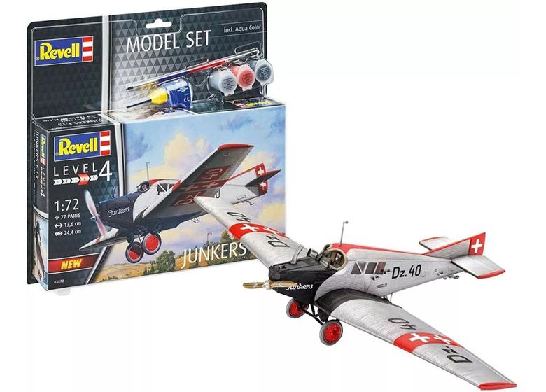 Imagem de Model Set Junkers F.13 - 1/72 - Revell 63870