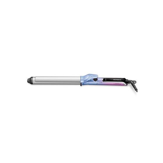 Imagem de Modelador De Cabelo Mondial Juliette Mc Ju 03 28 Mm 220 C Bivolt Rosa Azul