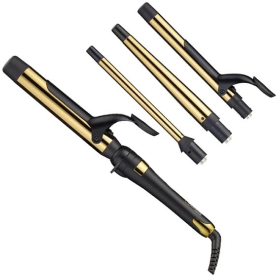 Imagem de Modelador de Cachos Profissional Graphite Titanium GXT 4 em 1 Babyliss PRO