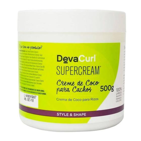Imagem de Modelador Para Cachos - Deva Curl Supercream 500g