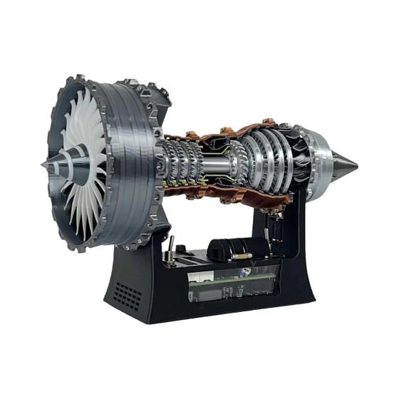 Imagem de Modelo De Motor Super Turbofan, Motor Sem Escova, Amortecedor Elétrico, Brinquedo Boutique Impresso