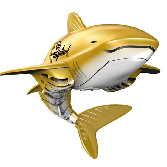 Imagem de Modelo de simulação à prova d'água RC Boat Wokex Golden Shark