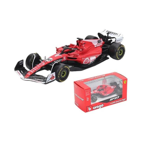 Imagem de Modelos De Carros De Luxo Em Liga Fundida Em Escala 1:43 Bburago F1 Red Bull Ferrari Mercedes Aston